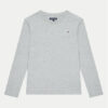 Tommy Hilfiger Блуза KB0KB04141 D Сив Long Sleeve за Момчета цена