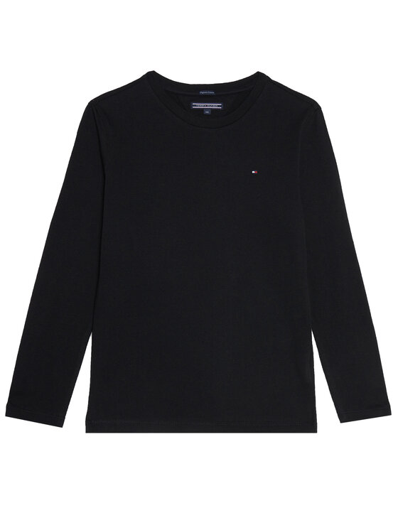 Tommy Hilfiger Блуза KB0KB04141 Черен Long Sleeve за Момчета цена