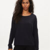 Tommy Hilfiger Блуза UW0UW05196 Тъмносин Relaxed Fit за Жени цена
