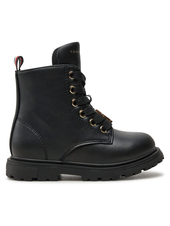 Tommy Hilfiger Боти T1A5-33561-1351999 M Черен за Момичета цена