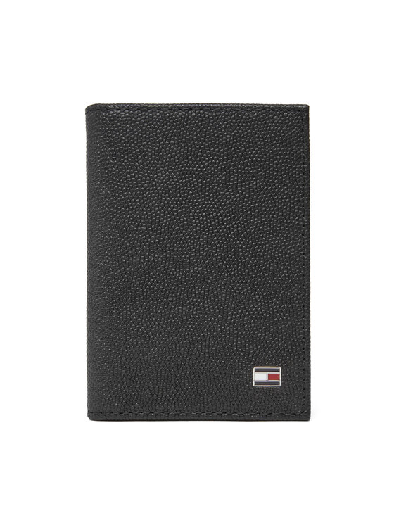 Tommy Hilfiger Голям мъжки портфейл Th Flag Bifold AM0AM13522 Черен за Мъже цена