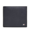 Tommy Hilfiger Голям мъжки портфейл Th Flag Cc Flap And Coin AM0AM13520 Тъмносин за Мъже цена