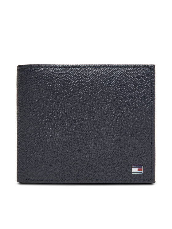Tommy Hilfiger Голям мъжки портфейл Th Flag Cc Flap And Coin AM0AM13520 Тъмносин за Мъже цена