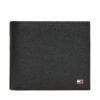Tommy Hilfiger Голям мъжки портфейл Th Flag Cc Flap And Coin AM0AM13520 Черен за Мъже цена