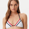 Tommy Hilfiger Горнище на бански UW0UW05810 Бял за Жени цена