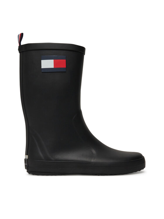 Tommy Hilfiger Гумени ботуши T3XC-33923-0047 S Черен за Момчета цена