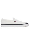 Tommy Hilfiger Гуменки Th Hi Vulc Core Low Ii Slipon FM0FM05514 Бял за Мъже цена