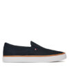 Tommy Hilfiger Гуменки Th Hi Vulc Core Low Ii Slipon FM0FM05514 Тъмносин цвят на ниска цена