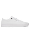 Tommy Hilfiger Гуменки Th Hi Vulc Core Low Lth Ii Ess FM0FM05511 Бял за Мъже цена