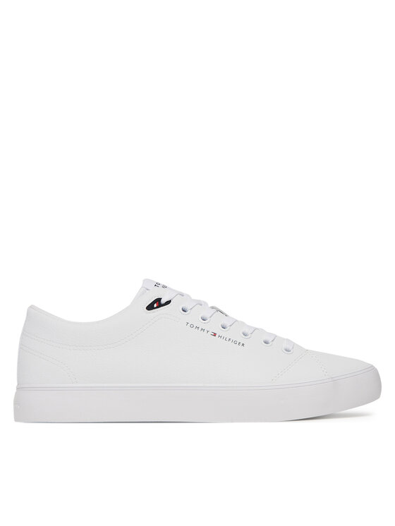 Tommy Hilfiger Гуменки Th Hi Vulc Core Low Lth Ii Ess FM0FM05511 Бял за Мъже цена