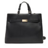Tommy Hilfiger Дамска чанта Heritage Satchel AW0AW17211 Черен за Жени цена