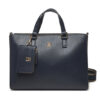 Tommy Hilfiger Дамска чанта Joy Satchel AW0AW16814 Тъмносин за Жени цена