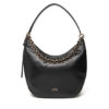 Tommy Hilfiger Дамска чанта Moon Leather Hobo AW0AW17468 Черен за Жени цена