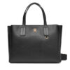 Tommy Hilfiger Дамска чанта Th Distinct Mini Tote AW0AW17459 Черен за Жени цена