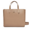 Tommy Hilfiger Дамска чанта Th Distinct Satchel AW0AW17463 Бежов за Жени цена