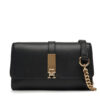 Tommy Hilfiger Дамска чанта Th Heritage Mini Crossover Chain AW0AW17222 Черен за Жени цена