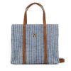 Tommy Hilfiger Дамска чанта Th Premium Beach Le Mini Tote AW0AW17208 Син цвят на ниска цена