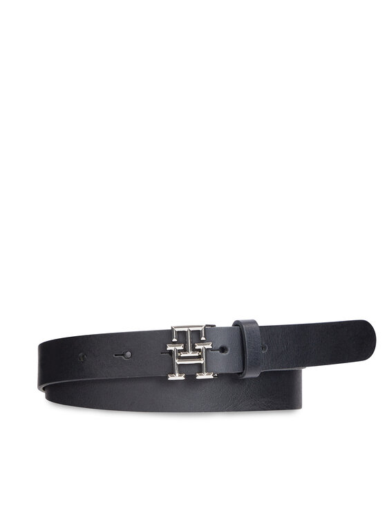 Tommy Hilfiger Дамски колан AW0AW15182 Черен за Жени цена