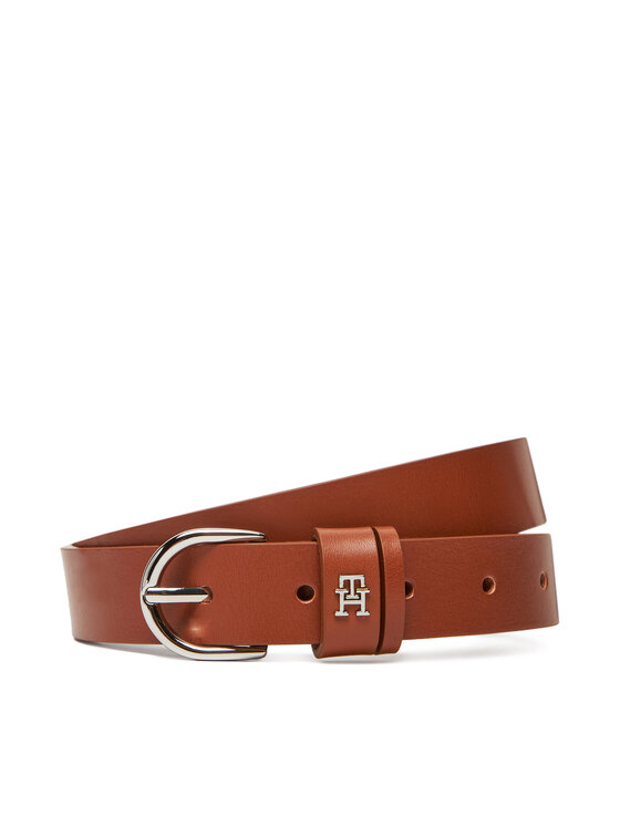 Tommy Hilfiger Дамски колан Essential Effortless 2.5 Sv AW0AW17279 Кафяв за Жени цена