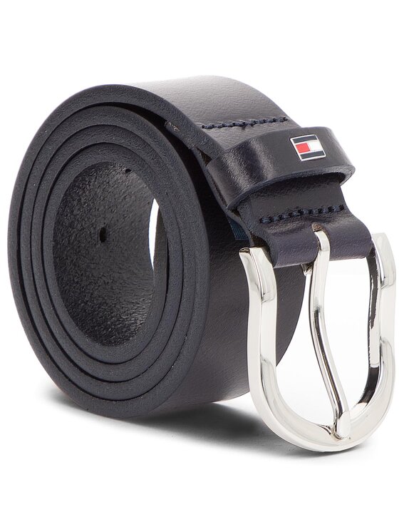 Tommy Hilfiger Дамски колан New Danny Belt WW0WW11590 70 Тъмносин за Жени цена