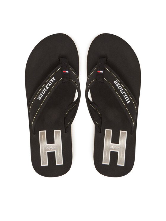 Tommy Hilfiger Джапанки Hilfiger H Padded Beach Sandal FM0FM05536 Черен за Мъже цена