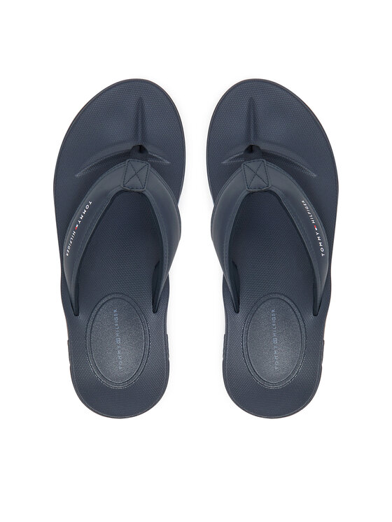 Tommy Hilfiger Джапанки Molded Comfort Th Beach Sandal FM0FM05508 Тъмносин за Мъже цена