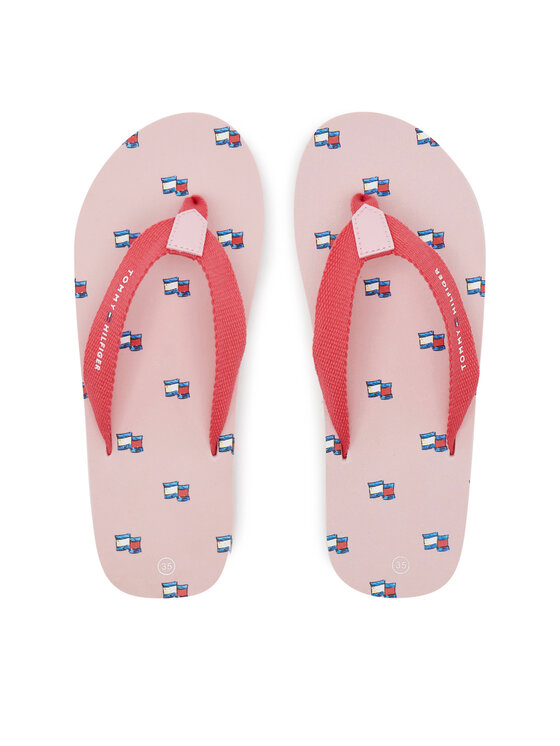 Tommy Hilfiger Джапанки T3A8-33807-0058X S Розов за Унисекс цена