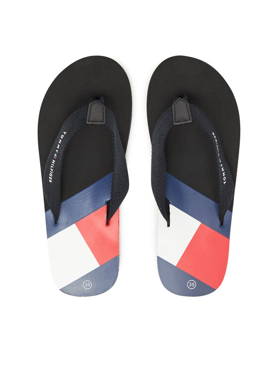 Tommy Hilfiger Джапанки T3X8-33908-0058 S Черен за Момчета цена