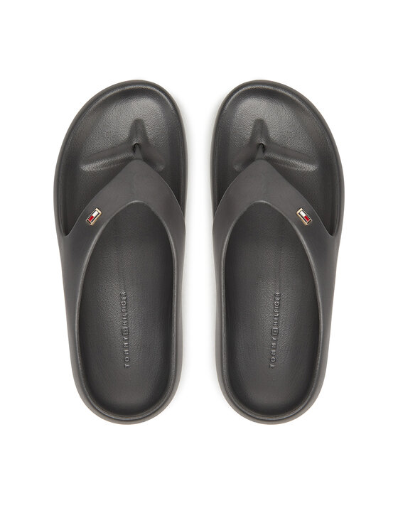 Tommy Hilfiger Джапанки Th Comfort Beach Sandal FW0FW08522 Сив за Жени цена