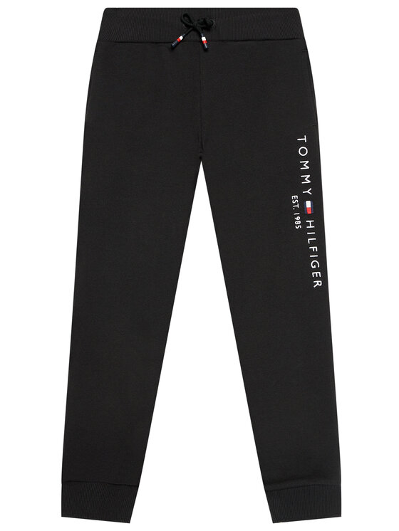 Tommy Hilfiger Долнище анцуг Essential KS0KS00214 Черен Regular Fit за Бебета цена
