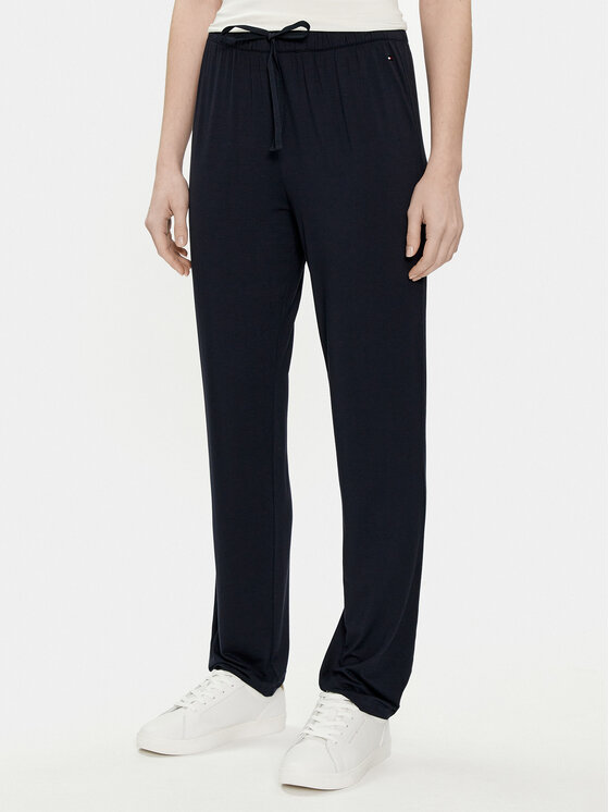 Tommy Hilfiger Долнище анцуг UW0UW02842 Тъмносин Regular Fit за Жени цена