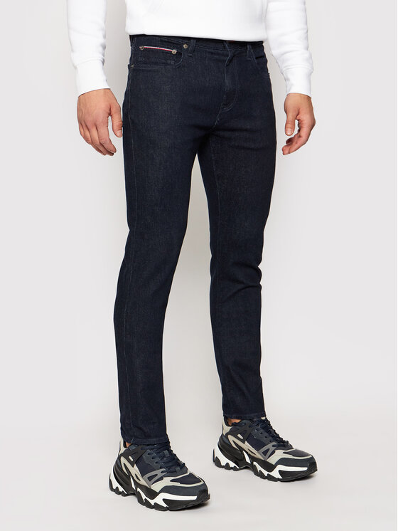 Tommy Hilfiger Дънки Bleecker MW0MW15600 Тъмносин Slim Fit за Мъже цена