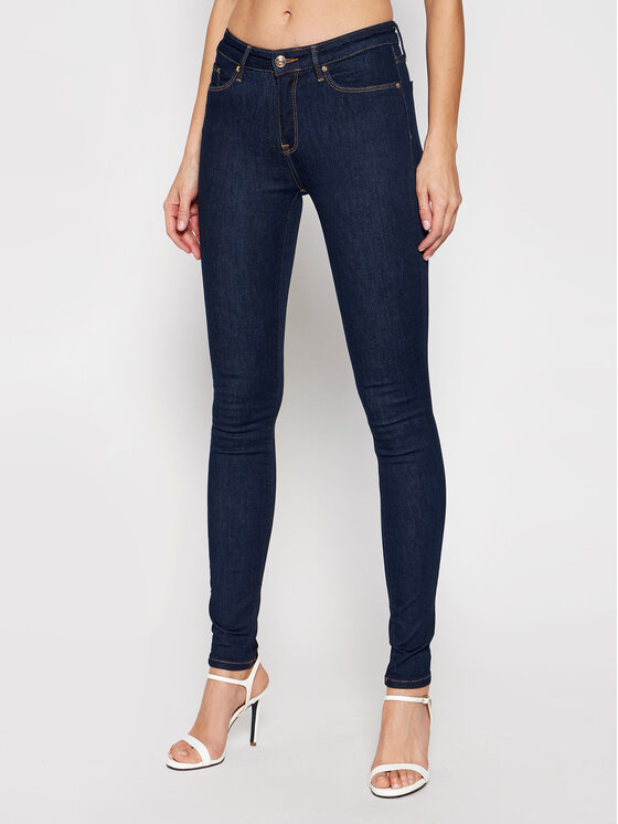 Tommy Hilfiger Дънки WW0WW14742 Тъмносин Skinny Fit за Жени цена