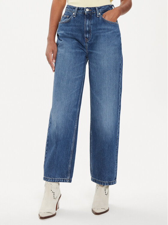 Tommy Hilfiger Дънки WW0WW42191 Син Relaxed Fit за Жени цена