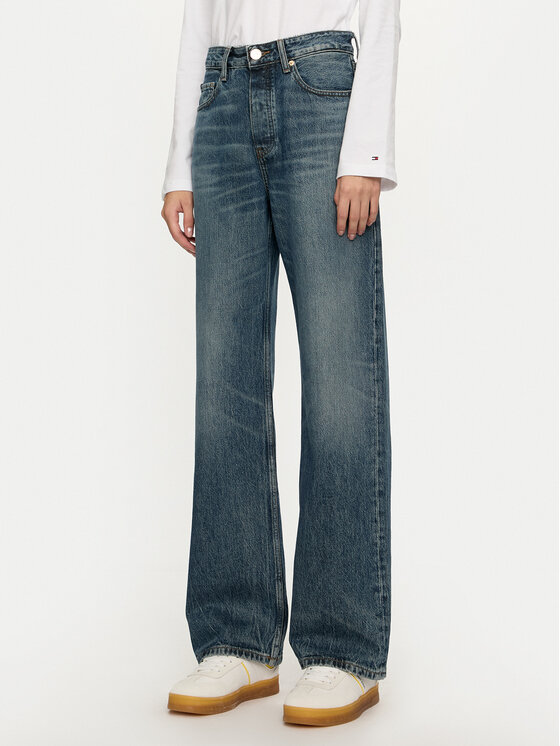 Tommy Hilfiger Дънки WW0WW42800 Тъмносин Loose Fit за Жени цена