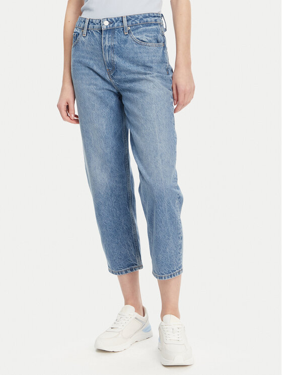 Tommy Hilfiger Дънки WW0WW44365 Син Tapered Fit за Жени цена