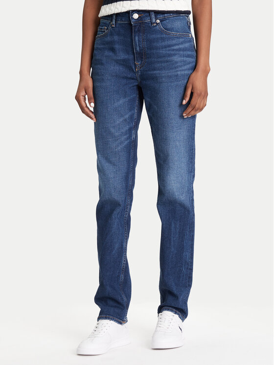 Tommy Hilfiger Дънки WW0WW45684 Син Slim Fit за Жени цена