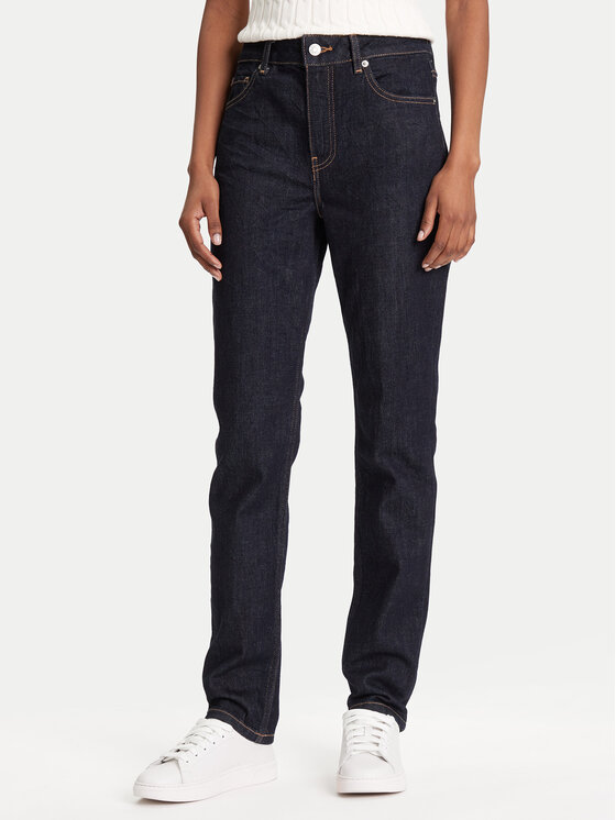 Tommy Hilfiger Дънки WW0WW47153 Тъмносин Slim Fit за Жени цена