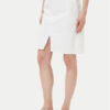Tommy Hilfiger Дънкова пола WW0WW44391 Бял Regular Fit за Жени цена