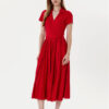 Tommy Hilfiger Ежедневна рокля 1985 WW0WW45733 Червен Regular Fit за Жени цена