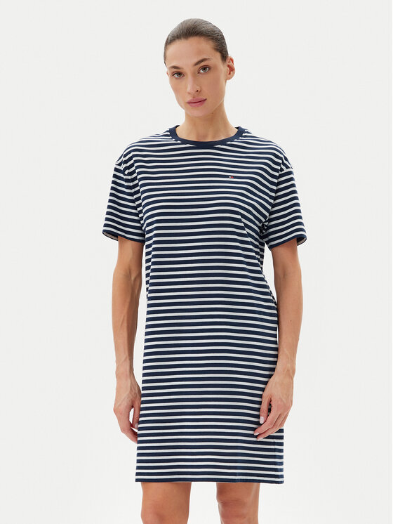 Tommy Hilfiger Ежедневна рокля UW0UW05937 Тъмносин Regular Fit за Жени цена