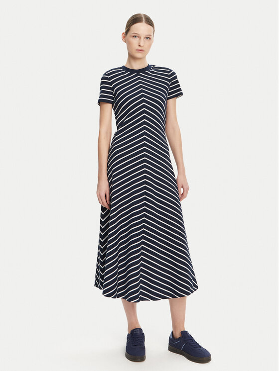 Tommy Hilfiger Ежедневна рокля WW0WW44547 Тъмносин Regular Fit за Жени цена
