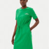 Tommy Hilfiger Ежедневна рокля WW0WW45529 Зелен Regular Fit цвят на ниска цена