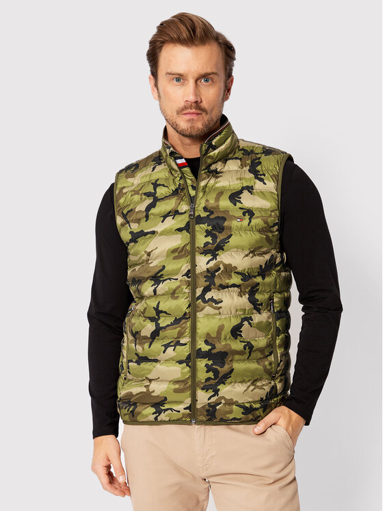 Tommy Hilfiger Елек MW0MW18762 Зелен Regular Fit за Мъже цена