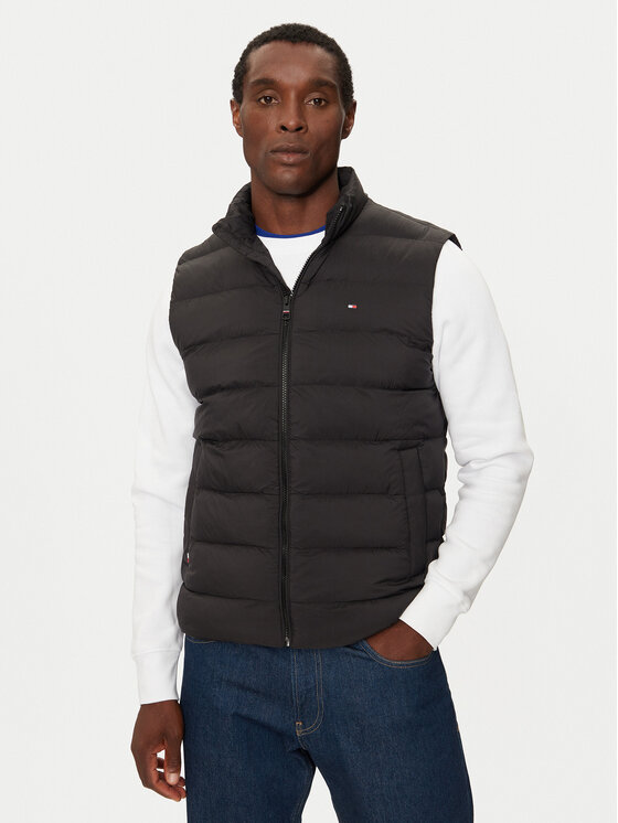 Tommy Hilfiger Жилетка за костюм MW0MW37255 Черен Regular Fit за Мъже цена