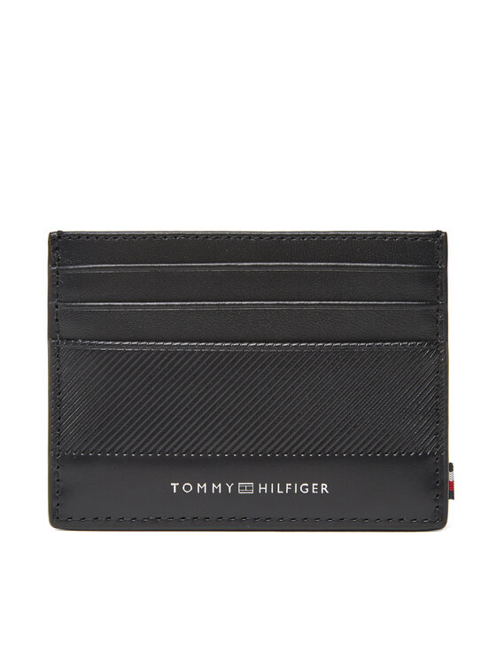 Tommy Hilfiger Калъф за кредитни карти Th Foundation Cc Holder AM0AM13506 Черен за Мъже цена