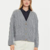 Tommy Hilfiger Кардиган WW0WW43089 Сив Regular Fit за Жени цена