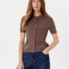 Tommy Hilfiger Кардиган WW0WW45707 Кафяв Slim Fit за Жени цена