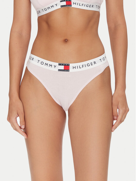 Tommy Hilfiger Класически дамски бикини UW0UW06038 Розов за Жени цена
