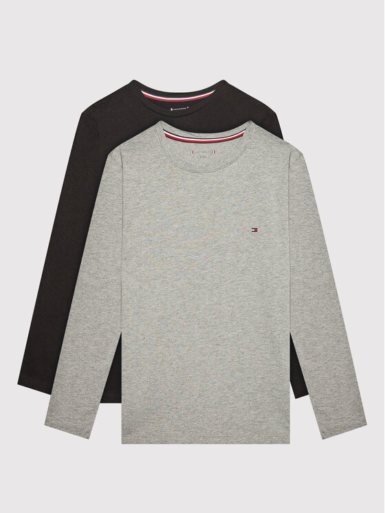 Tommy Hilfiger Комплект 2 блузи UB0UB00309 Цветен Regular Fit за Момчета цена